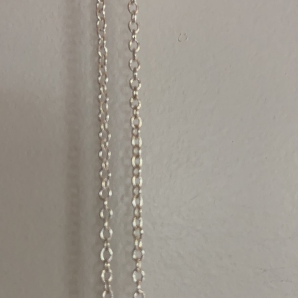 Glass Turtle pendant charm on silver link chain lobster lock - Picture 2 of 4